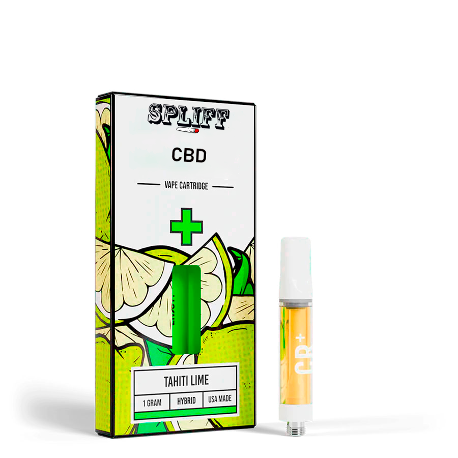 SPLIFF CBD CART (1G) TAHITI LIME (HYBRID)