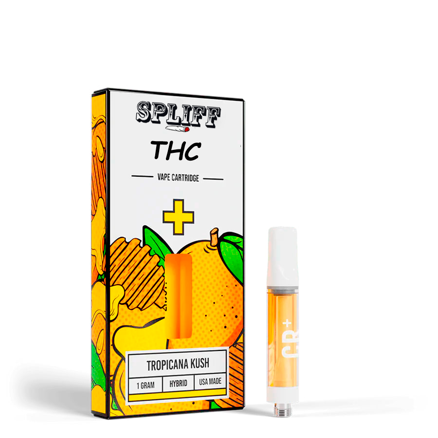 SPLIFF THC CART (1G) TROPICANA KUSH (HYBRID)