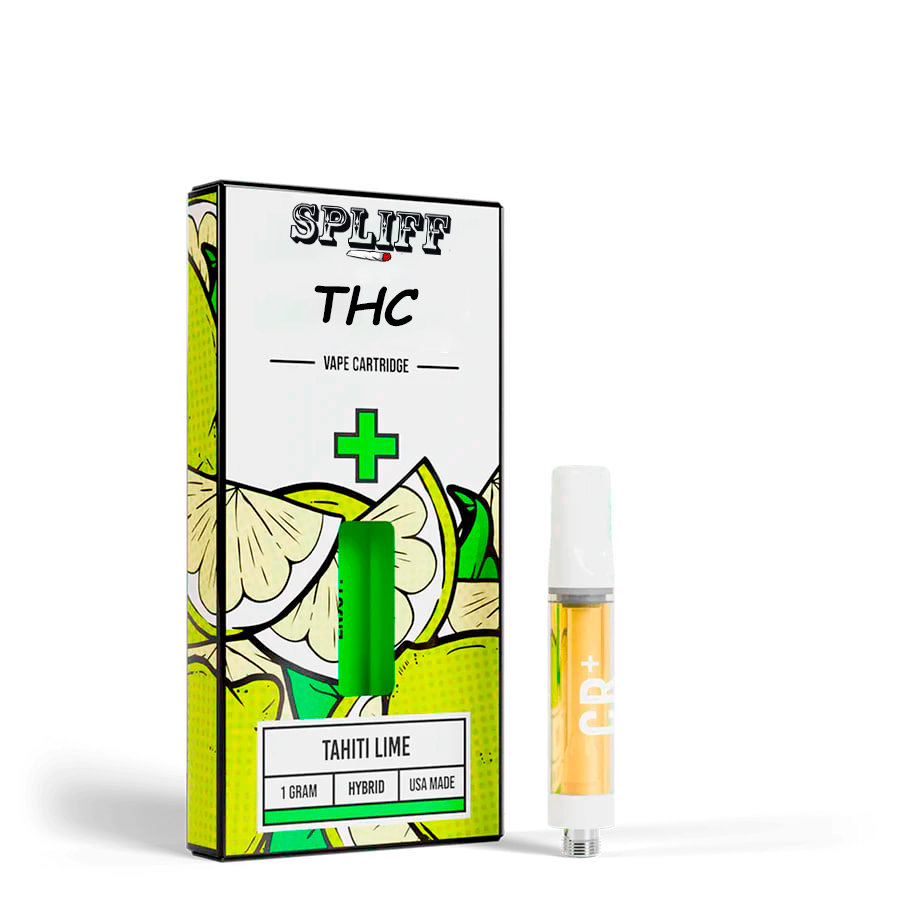 SPLIFF THC  CART (1G) TAHITI LIME (HYBRID)